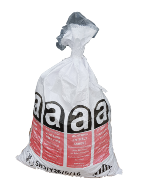 Asbestos mini bags