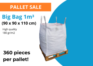 Big Bag 1m3 pallet sale